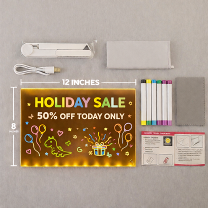 Glow Sketch Pad™         The Light-Up Pad Kids Love